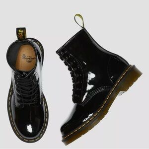Dr. Martens 1460 Patent Black Boots